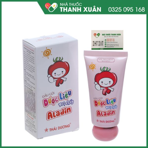 Dầu gội dược liệu sạch chấy Aladin